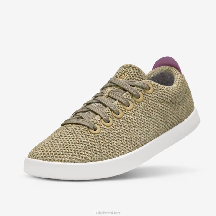 gaiteiros de árvore femininos 884J182 bege nebuloso (sola nevasca) Allbirds - Image 1