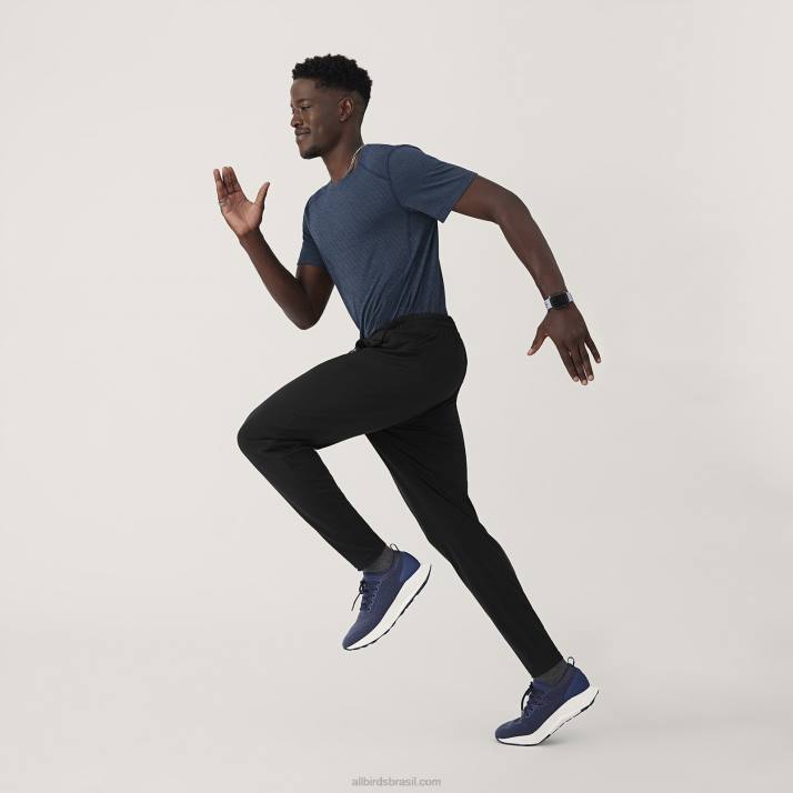 jogger masculino de performance de lã 884J151 preto natural Allbirds - Image 2