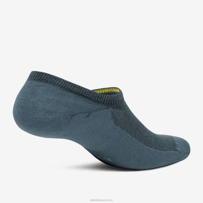 meia masculina a qualquer momento no show 884J109 azul-petróleo calmo Allbirds - Image 2
