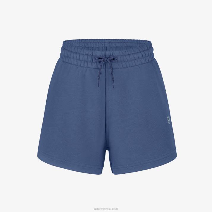 short de suor r&r feminino 884J228 índigo nebuloso Allbirds - Image 4