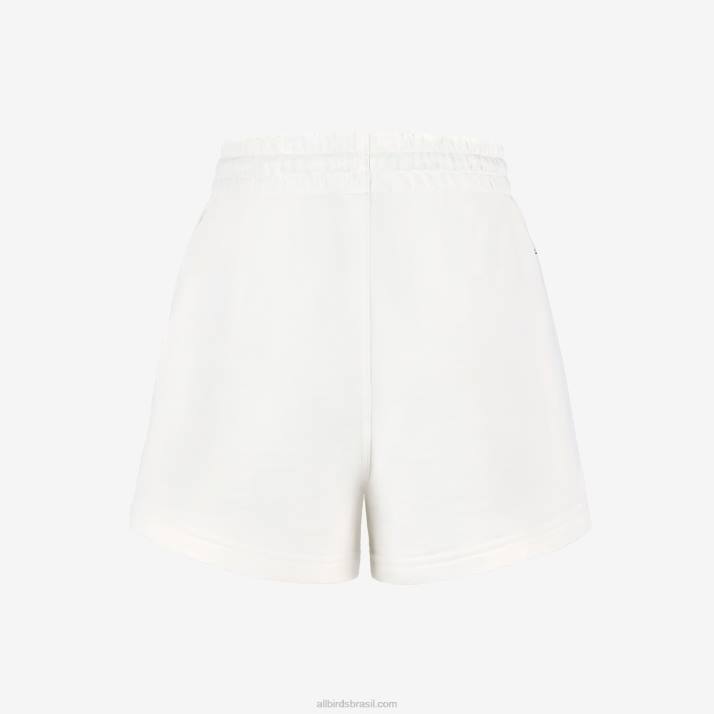 short de suor r&r feminino 884J230 Branco natural Allbirds - Image 5