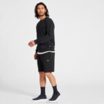 short masculino r&r 884J148 preto natural Allbirds