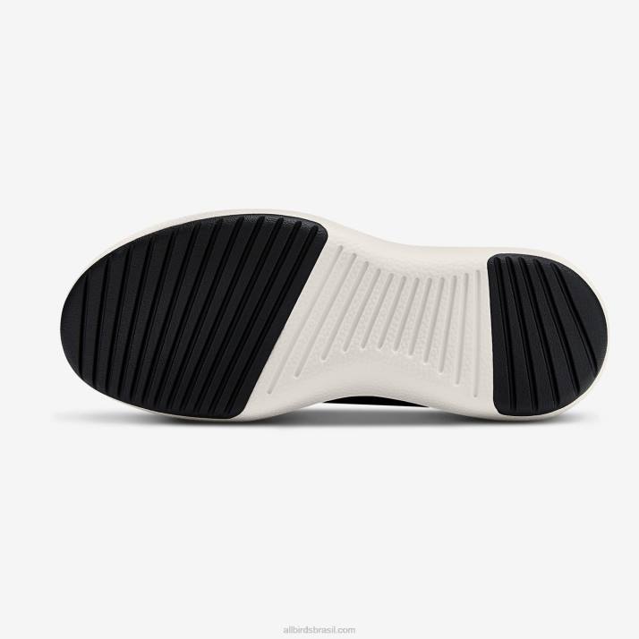 vice-campeão de lã masculino mizzles 884J75 preto natural (sola branca natural) Allbirds - Image 6