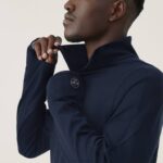 zíper de desempenho masculino 884J153 verdadeira marinha Allbirds - Image 3