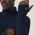 zíper de desempenho masculino 884J153 verdadeira marinha Allbirds - Image 5