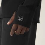 zíper de desempenho masculino 884J154 preto natural Allbirds - Image 4