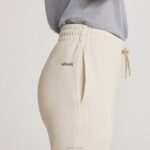 calça de moletom r&r feminina 884J215 Branco natural Allbirds - Image 6