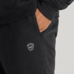 calça de moletom r&r masculina 884J134 preto natural Allbirds - Image 6
