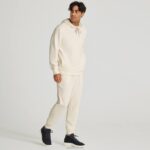 calça de moletom r&r masculina 884J135 Branco natural Allbirds