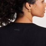 camiseta feminina de algodão allgood 884J216 preto natural Allbirds - Image 4