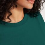 camiseta feminina de algodão allgood 884J218 esmeralda profunda Allbirds - Image 3