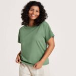 camiseta feminina de algodão allgood 884J219 carga nebulosa Allbirds - Image 2