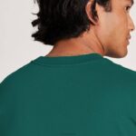 camiseta masculina de algodão allgood 884J122 esmeralda profunda Allbirds - Image 4