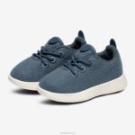 corredores de lã smallbirds - crianças pequenas 884J241 azul-petróleo calmo (sola branca natural) Allbirds - Image 7