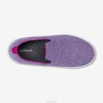 espreguiçadeiras de lã smallbirds - crianças grandes 884J269 chia roxo (solado nevasca) Allbirds - Image 5