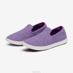 espreguiçadeiras de lã smallbirds - crianças grandes 884J269 chia roxo (solado nevasca) Allbirds - Image 7