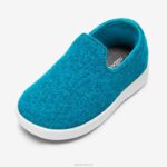 espreguiçadeiras de lã smallbirds - crianças pequenas 884J250 prosperar verde-azulado (nevasca) Allbirds