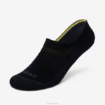 meia masculina a qualquer momento no show 884J108 preto natural Allbirds