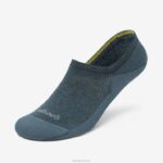 meia masculina a qualquer momento no show 884J109 azul-petróleo calmo Allbirds