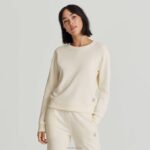 moletom feminino r&r 884J210 Branco natural Allbirds