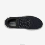vice-campeão de lã masculino mizzles 884J75 preto natural (sola branca natural) Allbirds - Image 5